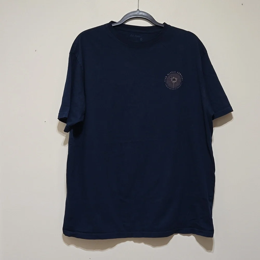 Fish Hippie Company Blue Short Sleeve Tee